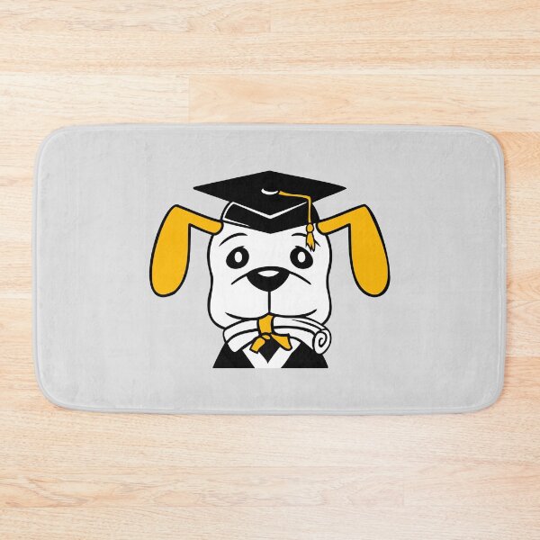 Item preview, Dog School Leaving Certificate High School College Abitur Successful designed and sold by shirt-o-mat.