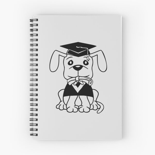 Item preview, Dog School Leaving Certificate High School College Abitur Successful designed and sold by shirt-o-mat.