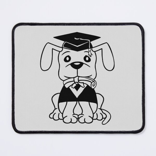 Item preview, Dog School Leaving Certificate High School College Abitur Successful designed and sold by shirt-o-mat.