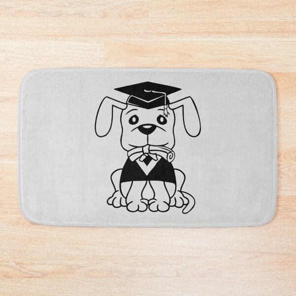 Item preview, Dog School Leaving Certificate High School College Abitur Successful designed and sold by shirt-o-mat.