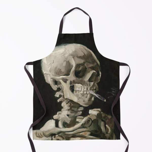 Item preview, Skull of a Skeleton with Burning Cigarette by Vincent Van Gogh designed and sold by JLClassics.