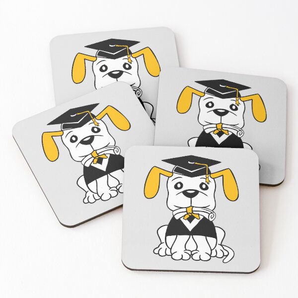 Item preview, Dog School Leaving Certificate High School College Abitur Successful designed and sold by shirt-o-mat.
