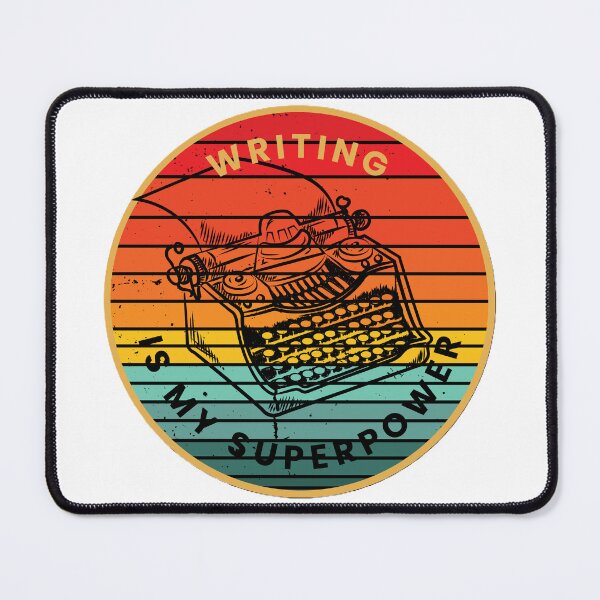 Item preview, Writing is my Superpower designed and sold by JLClassics.