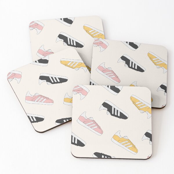Item preview, Retro Sneakers in Cream designed and sold by tanyadraws.