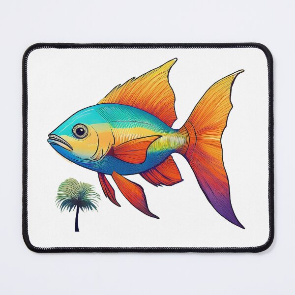 Item preview, vintage tropical fish designed and sold by sarabye.