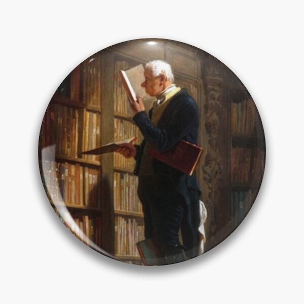 Item preview, The Bookworm by Carl Spitzweg designed and sold by JLClassics.