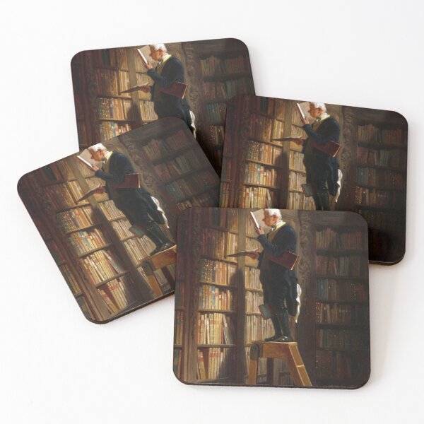 Item preview, The Bookworm by Carl Spitzweg designed and sold by JLClassics.