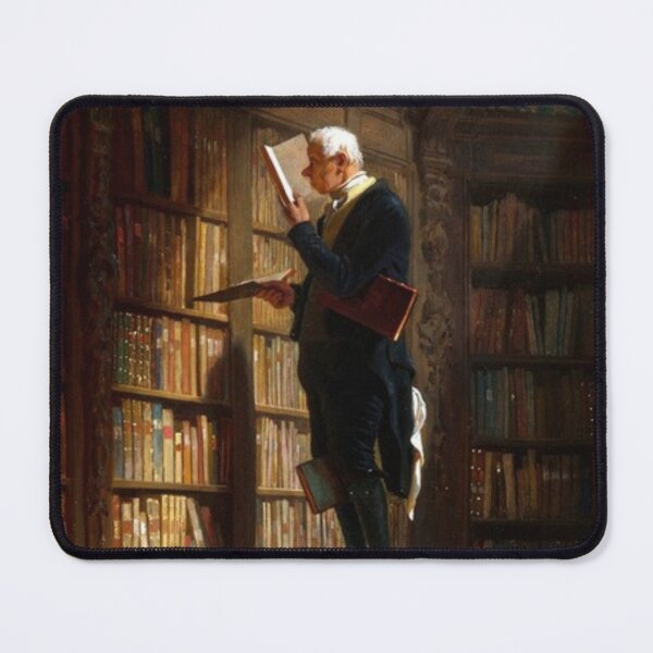 Item preview, The Bookworm by Carl Spitzweg designed and sold by JLClassics.