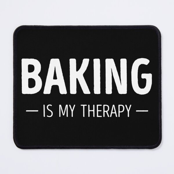 Item preview, Baking Is My Therapy Funny Baking Lover designed and sold by RareBunny.