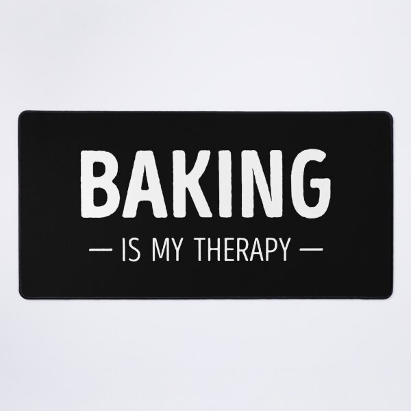 Item preview, Baking Is My Therapy Funny Baking Lover designed and sold by RareBunny.