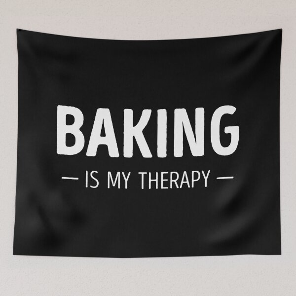 Item preview, Baking Is My Therapy Funny Baking Lover designed and sold by RareBunny.