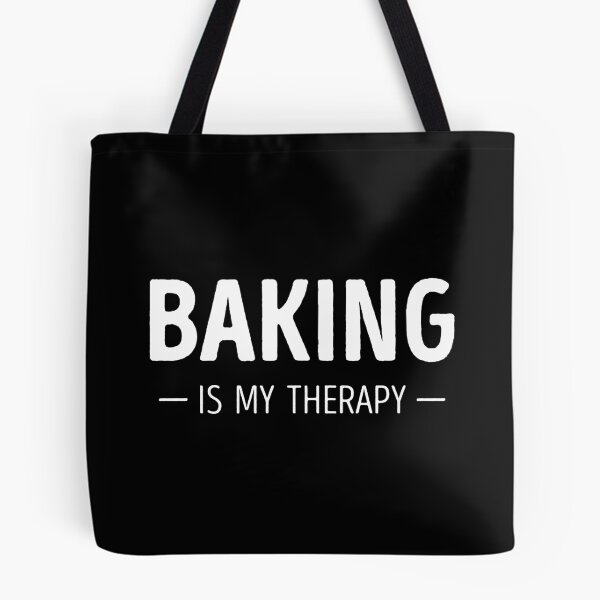 Item preview, Baking Is My Therapy Funny Baking Lover designed and sold by RareBunny.