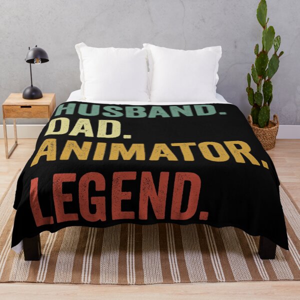 Item preview, Husband Dad Animator Legend Funny Animator designed and sold by RareBunny.