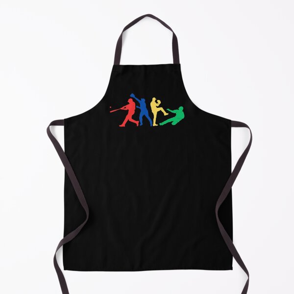 Item preview, Baseball Action Silhouettes designed and sold by DucksOnAPond.