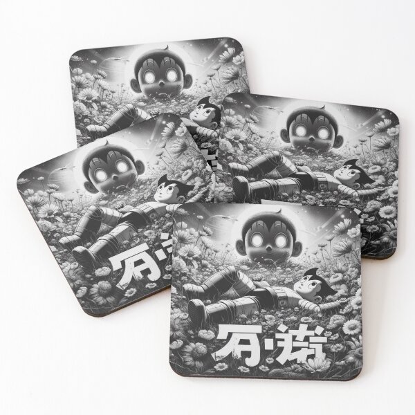 Item preview, Astro Boy Grotesque: Dark Anime in Black and White designed and sold by benja-08.