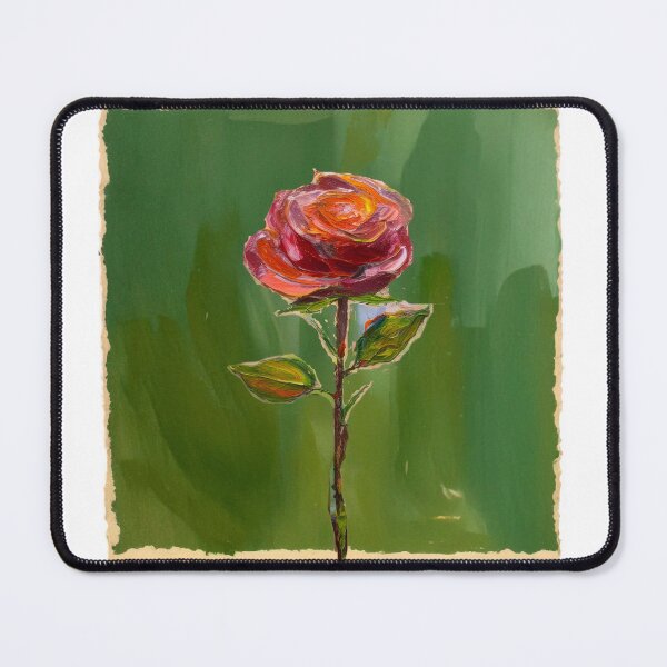 Item preview, vintage painted rose art designed and sold by sarabye.