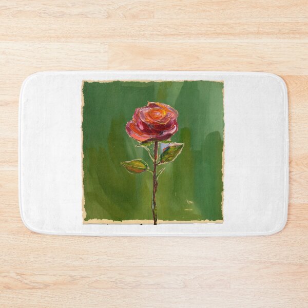 Item preview, vintage painted rose art designed and sold by sarabye.