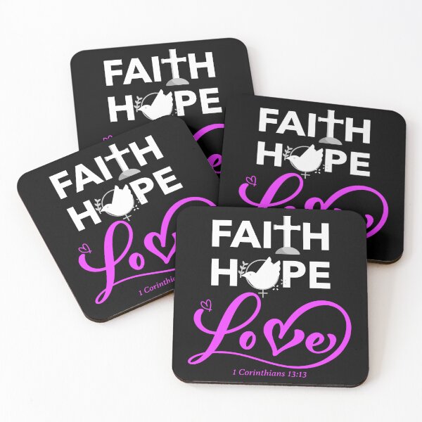 Item preview, Faith Hope Love Women designed and sold by HeavenlyHuesStudio.
