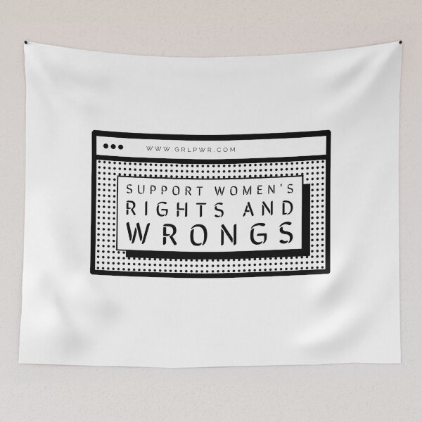 Item preview, support women's rights (and wrongs) designed and sold by sarabye.