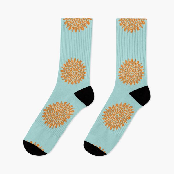 Item preview, Orange Bold Minimalistic Mandala  designed and sold by cosmiccircles01.