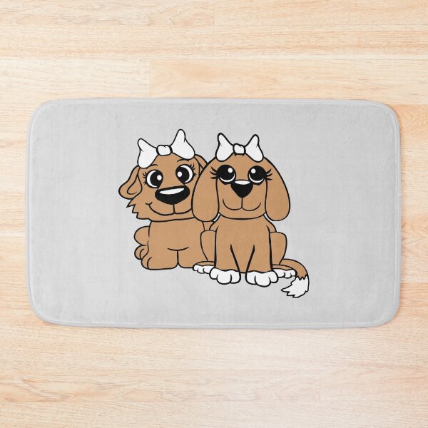 Item preview, 2 Dogs Team Two Friends Girlfriends Couple Crew Women Girls designed and sold by shirt-o-mat.