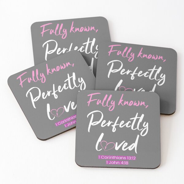 Item preview, Fully Known, Perfectly Loved Faith Women designed and sold by HeavenlyHuesStudio.