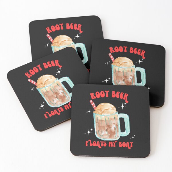 Item preview, Watercolor Root Beer Floats My Boat designed and sold by AlienOccupation.