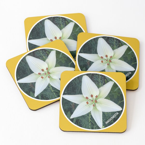 Item preview, Floral White Lily by  Wagonesta  designed and sold by Wagonesta.