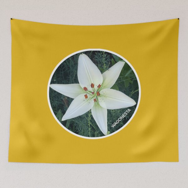Item preview, Floral White Lily by  Wagonesta  designed and sold by Wagonesta.