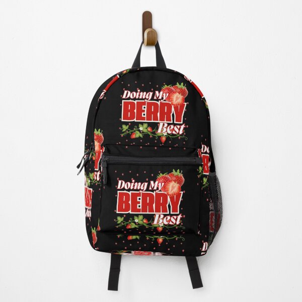 Item preview, Doing My Best Strawberry Food Pun designed and sold by Life Is Beautiful.