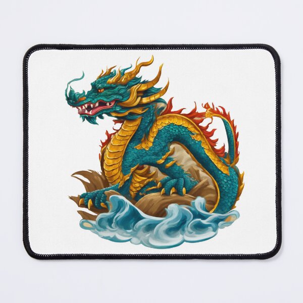 Item preview, Azure Dragon of the Sea designed and sold by Thaivi Design.