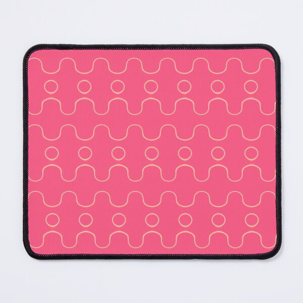 Item preview, Wavy Pink and Yellow Pattern designed and sold by KeksWorkroom.