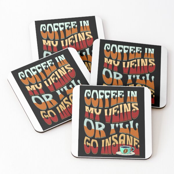Artikelvorschau, Kaffee in meinen Adern entworfen und verkauft von BK78Designs.