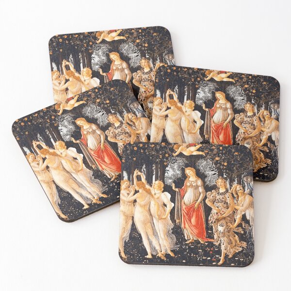 Item preview, Primavera (Spring)  by Botticelli from the late 1470s. Renaissance, made more vibrant! designed and sold by CristalleLisa.
