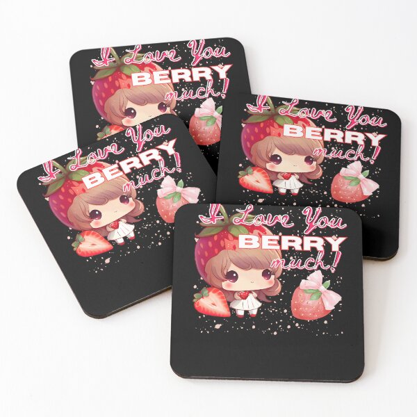 Item preview,  Love You Berry Much Food Pun designed and sold by Life Is Beautiful.