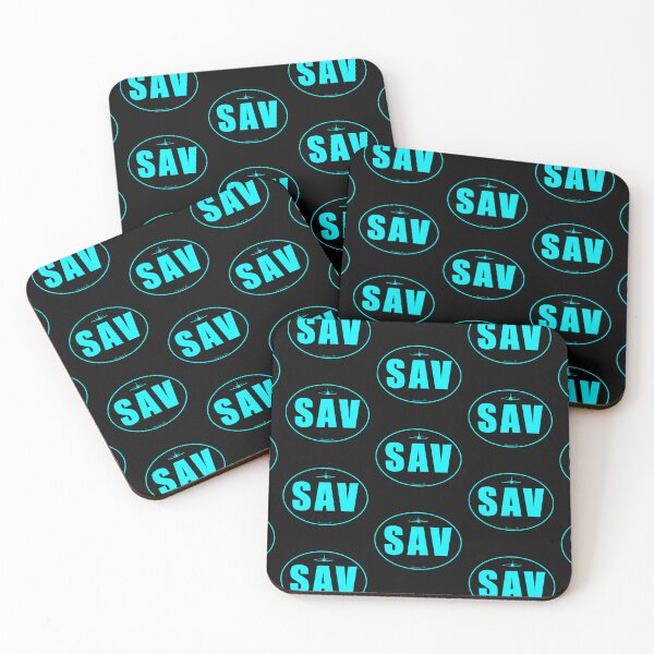 Item preview, SAV Savanna Georgia GA Airport Code designed and sold by Lartheviking.