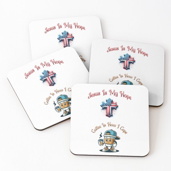 Item preview, Jesus Is Hope, Coffee Helps To Cope designed and sold by BK78Designs.