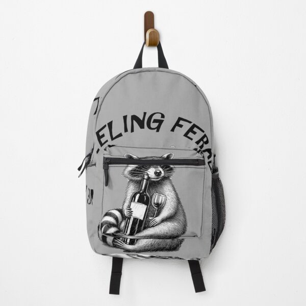 Item preview, Feeling Feral, If I'm Moody Give Me Foody, Funny Raccoon Design, Animal Sarcastic Saying, Trendy Raccoon Sublimation designed and sold by FitFisher.