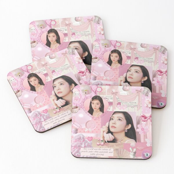 Item preview, irene pink girly collage designed and sold by aeiia.