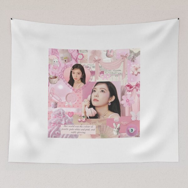 Item preview, irene pink girly collage designed and sold by aeiia.