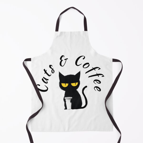 Item preview, Cats & Coffee designed and sold by VioletSky-Arts.