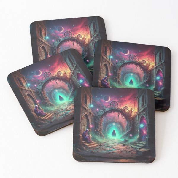 Item preview, AI generated alter, dystopian fantasy designed and sold by AI-this-is-AI.