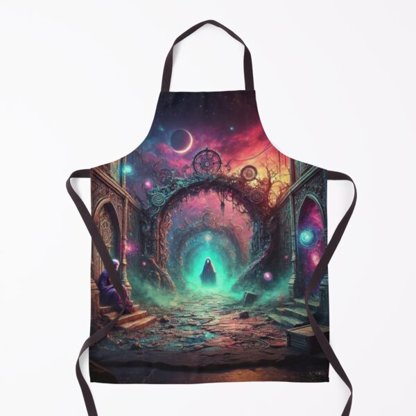 Item preview, AI generated alter, dystopian fantasy designed and sold by AI-this-is-AI.