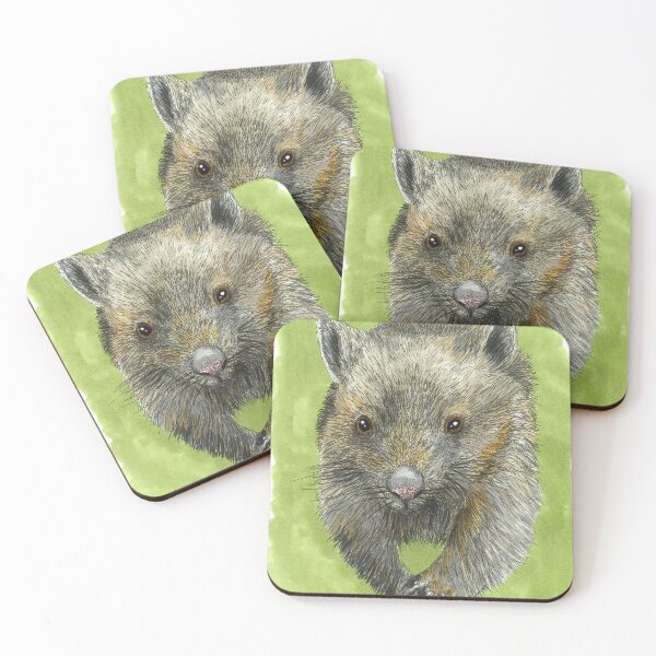 Artikelvorschau, Wombat auf Wanderschaft entworfen und verkauft von DivineObjects.