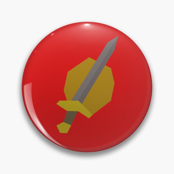 Item preview, 99 Attack Badge designed and sold by Level99.