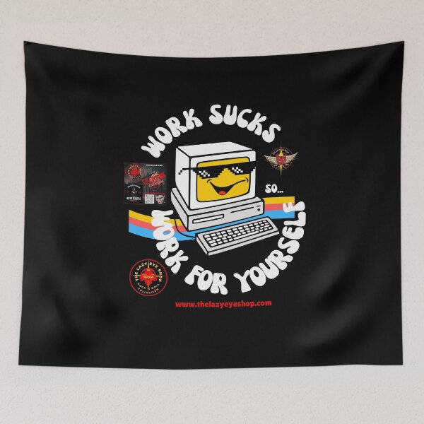 Item preview, Work for Yourself Design designed and sold by THELAZYEYESHOP.