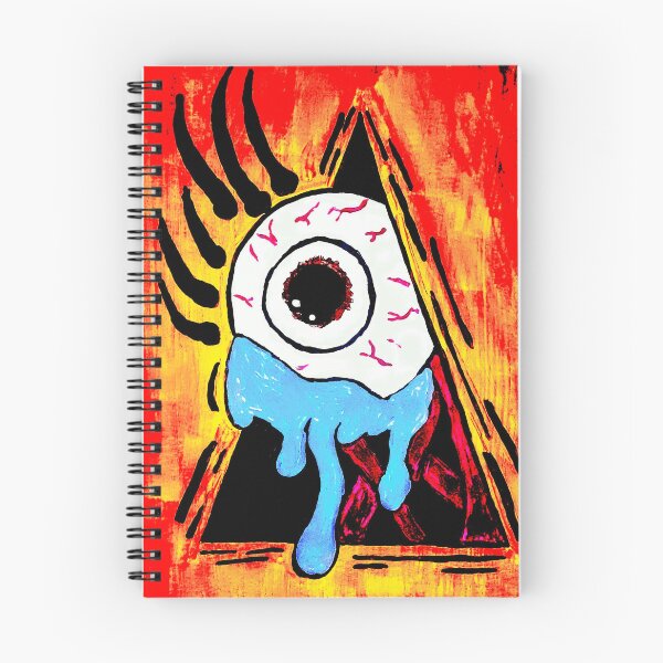 Item preview, Gnarly Eyeball in color  designed and sold by Chad's Fresh Art.