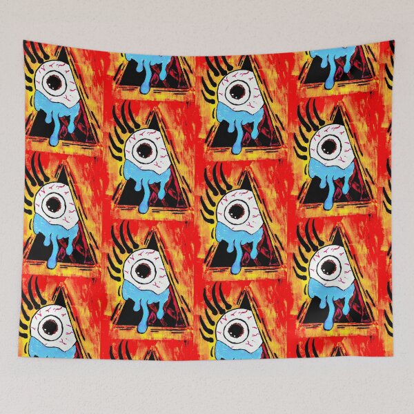 Item preview, Gnarly Eyeball in color  designed and sold by Chad's Fresh Art.
