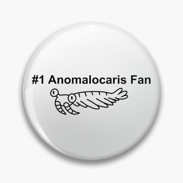 Item preview, #1 Anomalocaris Fan White Version  designed and sold by ThePaleoDude.