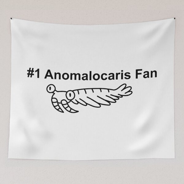 Item preview, #1 Anomalocaris Fan White Version  designed and sold by ThePaleoDude.